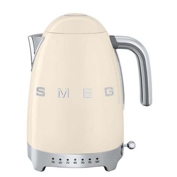 Smeg Retro Style Aesthetic Electric KettleCream KLF04CRAU