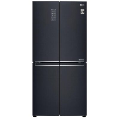 LG 530L Slim French Door FridgeMatte Black Finish GFB590MBL