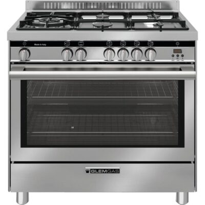 Glem Gas 90cm Stainless Steel Gas Cooker GS965GG