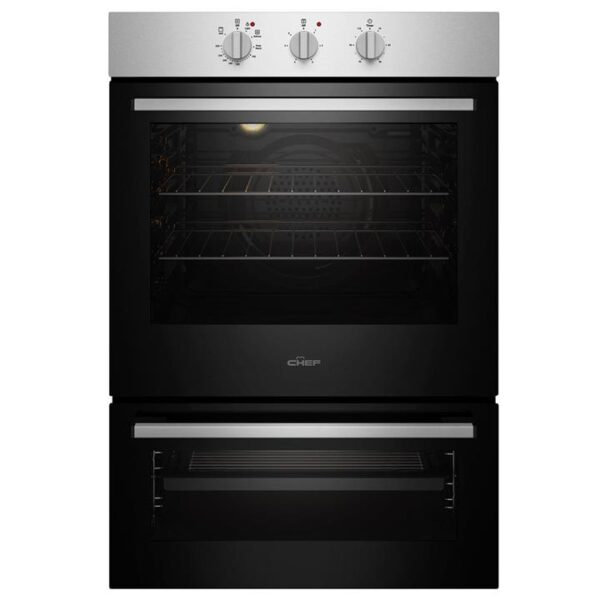 Chef 60cm Fan Forced OvenStainless Steel CVE662SB