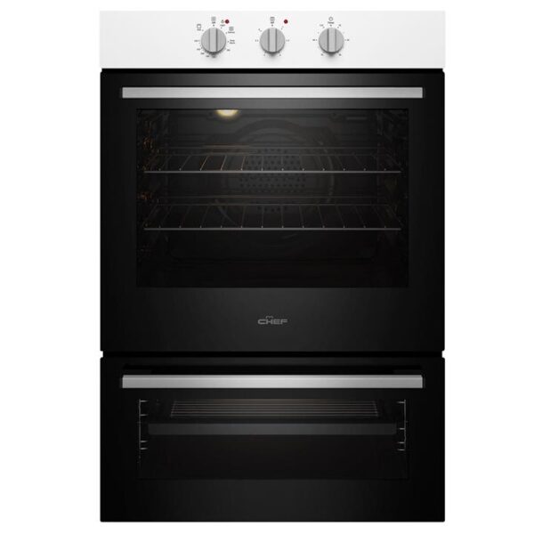 Chef 60cm Fan Forced OvenWhite CVE662WB