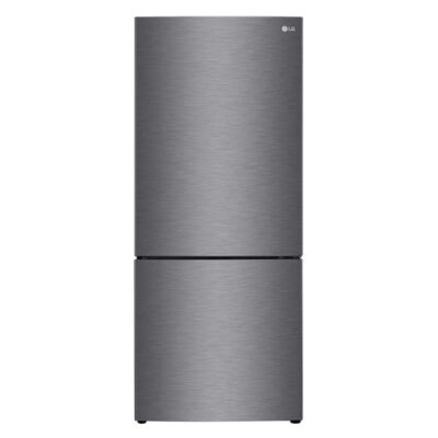 LG 420L Bottom Mount Fridge Dark Graphite GB455UPLE