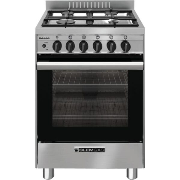 Glem Gas 53cm Stainless Steel Gas Cooker GB534GG