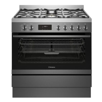 Westinghouse 90cm Dual Fuel Pyrolitic Freestanding Cooker WFEP917DSD
