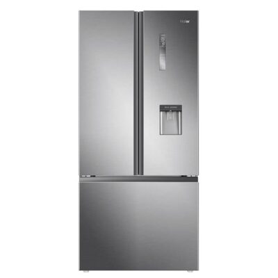 Haier 489L French Door Refrigerator, Satina HRF520FHS