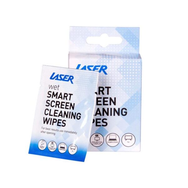 Laser 10pk Smart Screen Cleaning Wipes CL-1818G