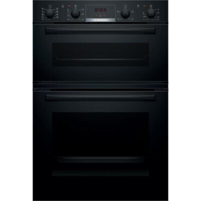 Bosch Serie 4 Built-in double oven Black MBA534BB0A