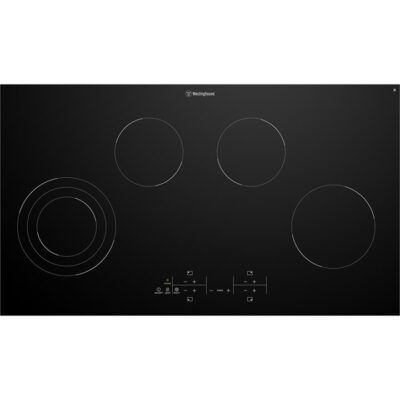 Westinghouse 90cm 4 Zone Ceramic Cooktop WHC943BC