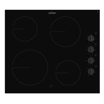 Chef 60cm 4 Zone Ceramic Cooktop CHC642BB