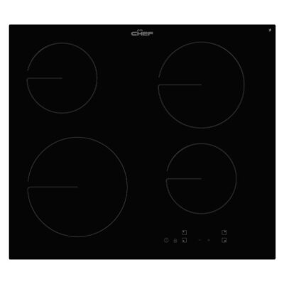 Chef 60cm 4 Zone Ceramic Cooktop CHC644BB