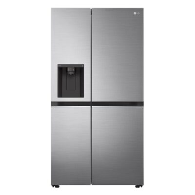 LG 635L Side by Side Fridge Non Plumbed Ice & Water Dispenser GS-N635PL