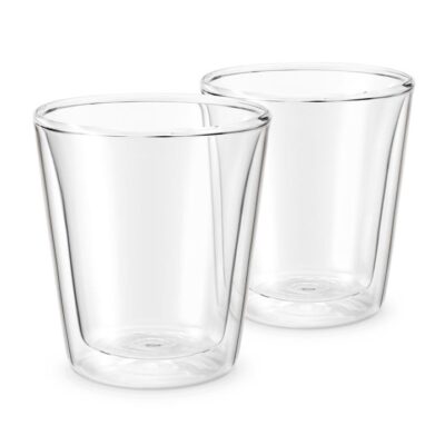 Breville Dual Wall Glasses Latte BES046CLR