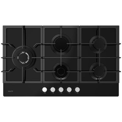 Inalto 90cm Gas on Glass Cooktop ICGG905W
