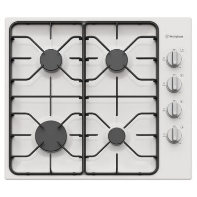 Westinghouse 60cm 4 Burner Gas Cooktop WHG640WC