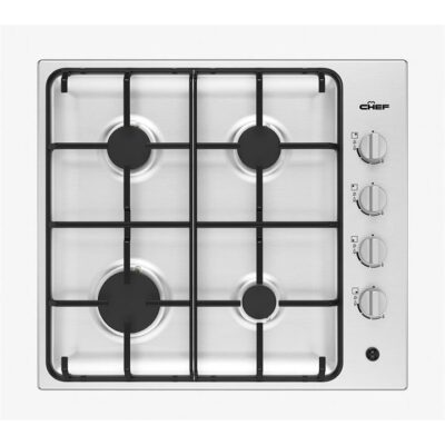 Chef 60cm 4 Burner Gas Cooktop CHG642SC