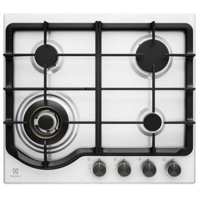 Electrolux 60cm UltimateTaste 500 4 Burner Gas Cooktop Stainless Steel EHG645SE