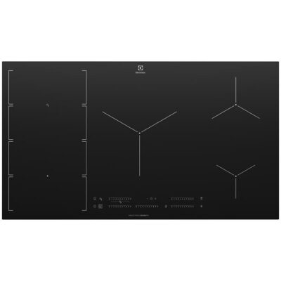 Electrolux 90cm UltimateTaste 700 7 Zone Flexibridge Induction Cooktop EHI977BE