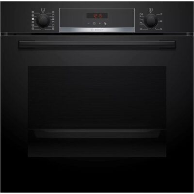 Bosch Serie | 4 60cm Built-in Oven with Added Steam Function Black HRA574EB0A