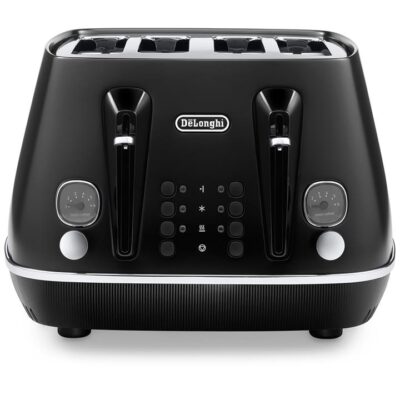 De'Longhi Distinta Moments 4 Slice Toaster Sunset Black CTIN4003BK