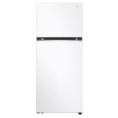 LG 375L Top Mount Fridge in White Finish GT-5W