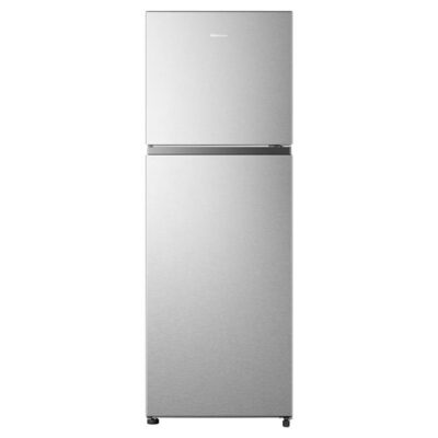 Hisense Silver 326L Top Mount Fridge HRTF326S
