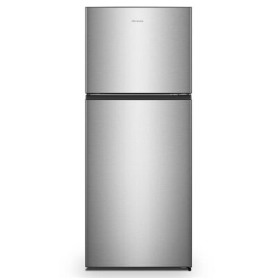 Hisense Silver 424L Top Mount Fridge HRTF424S