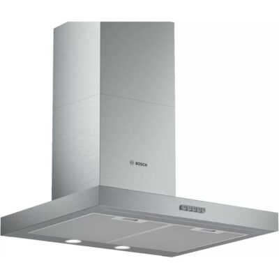 Bosch Series 2 Wall-mounted canopy rangehood 60 cm Stainless steel DWB65BC50A