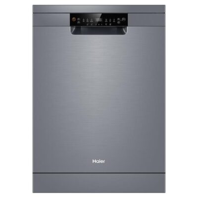 Haier 15 PL Freestanding Dishwasher - Satina HDW15F2S1