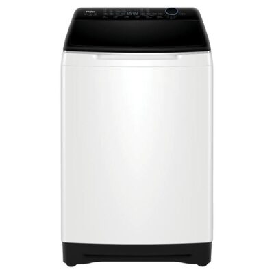 Haier Top Loader Washing Machine, 12kg, UV Protect, White HWT12AD1