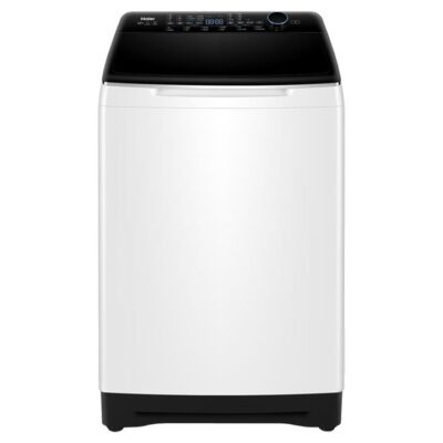 Haier Top Loader Washing Machine, 10kg, UV Protect, White HWT10AD1