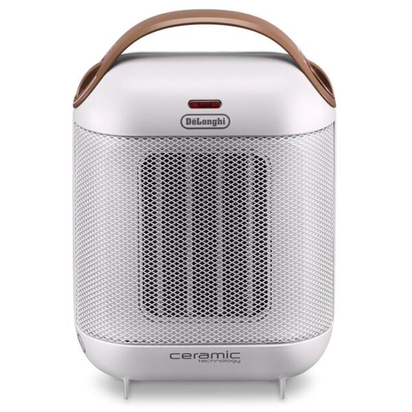De'Longhi 1800W Capsule Ceramic Heater Ivory white HFX30C18IW