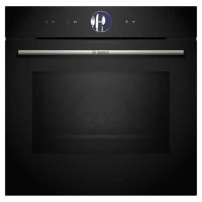 Bosch 60cm Series 8 Multifunction Pyrolytic oven with Microwave - TFT Touch display Plus HMG7761B1A