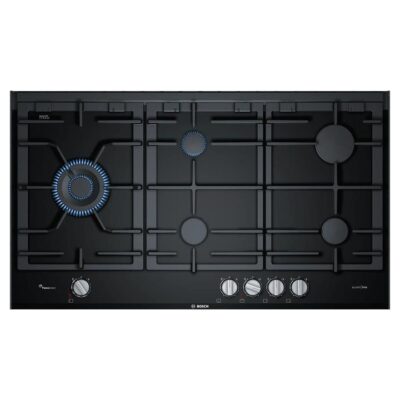 Bosch 90cm Accentline Black Ceramic Glass Cooktop with FlameSelect PRS9A6L70A