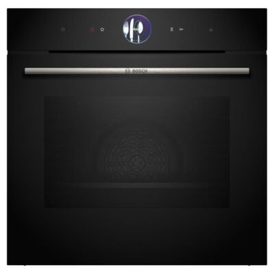 Bosch 60cm Series 8 Multifunction Pyrolytic oven with added steam - TFT Touch display Plus HRG776MB1A