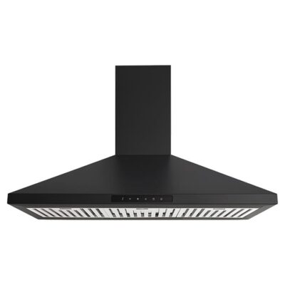 Euromaid 90cm Pyramid Canopy Rangehood, Matte Black CPT9MB