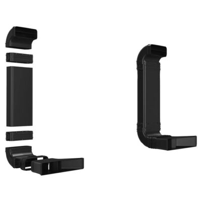 Bosch Set of ducting elements for partly ducted recirculation extraction. For worktop depths of 70 cm or larger HEZ9VDKR0
