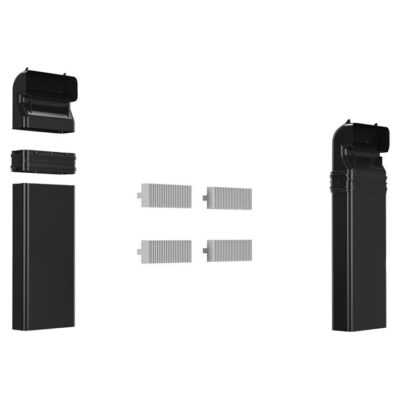 Bosch Starter set of ducting elements for ducted exhaust extraction. For worktop depths of 60 cm or larger HEZ9VDKE1