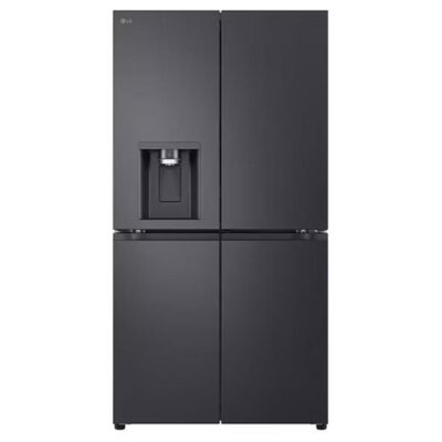 LG 638L French Door Fridge in Matte Black Finish GF-D700MBLC