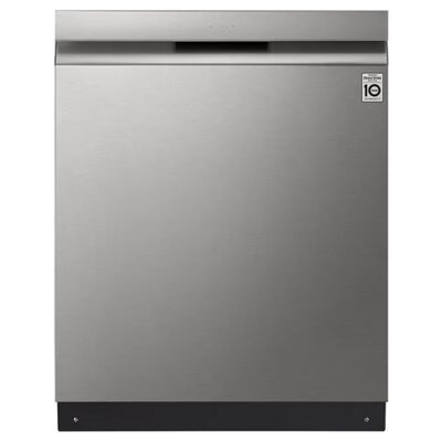 LG 15 Place QuadWash Built-under Dishwasher with Auto Open Dry in Platinum Steel XD3A25UPS
