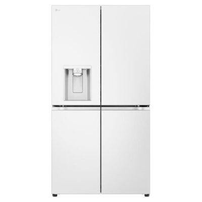 LG 637L French Door Fridge, Matte White GF-L700MWH