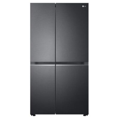 LG 655L Side by Side Fridge in Matte Black Finish GS-B600MBL