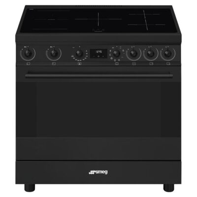 Smeg 90cm Classic Freestanding Cooker - Matte Black C9IMN2