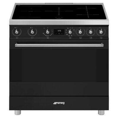 Smeg 90cm Classic Freestanding Cooker - Matte Black C9IMMB2