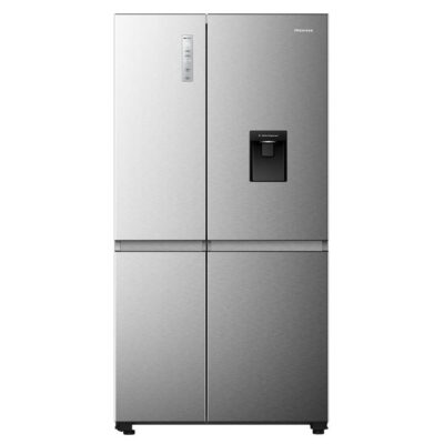 Hisense 649L PureFlat Side by Side Fridge, Silver HRSBS649SW