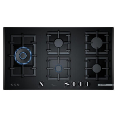 Bosch Series 6 Gas cooktop 90 cm Tempered Glass, Black PPS9A6B91A