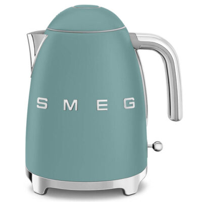 Smeg 50's Retro Style Aesthetic Electric Kettle Emerald Green KLF03EGMAU