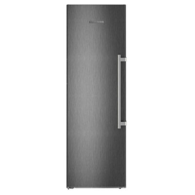 Liebherr Premium BioFresh Freestanding Refrigerator BlackSteel - Left Hinged SKBBS4350LHH
