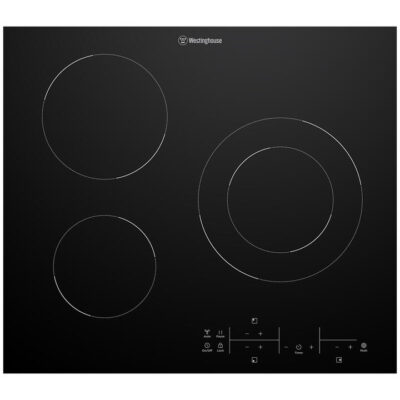 Westinghouse 60cm 3 Zone Ceramic Cooktop WHC633BE