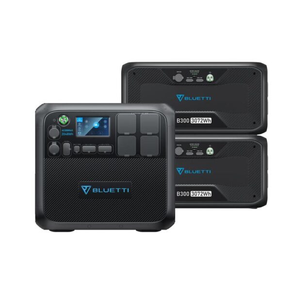 BLUETTI AC200MAX + B300 | Home Battery Backup, AC200MAX+2*B300 | 2200W, 8192Wh Power Kit