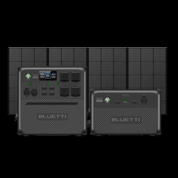 BLUETTI AC240 + B210 | Home Battery Backup, AC240+1*B210+1*PV350 | 2400W, 3686Wh, 350W Solar Kit